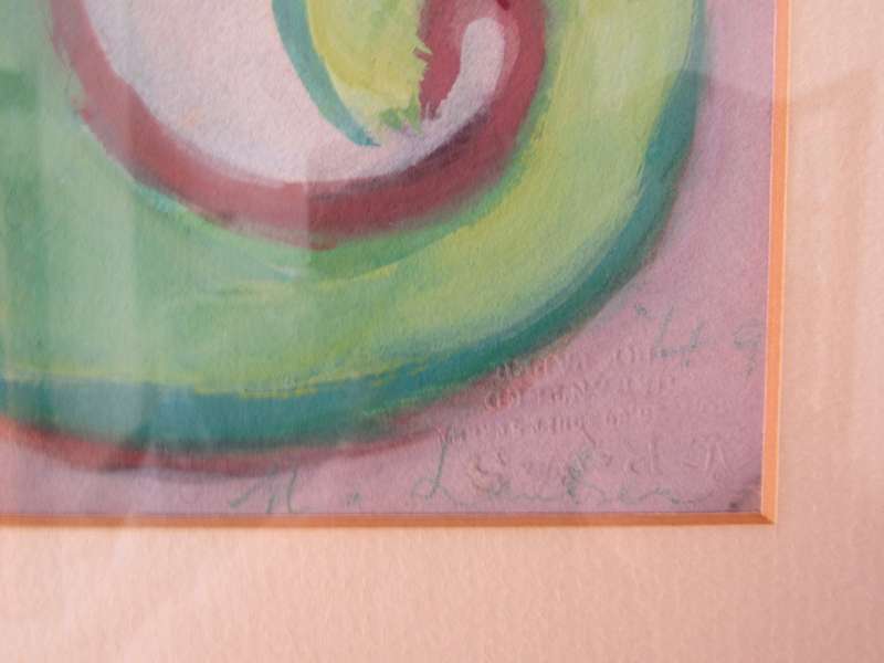 Exquisite! Maggie Laubser Original Gouache Painting