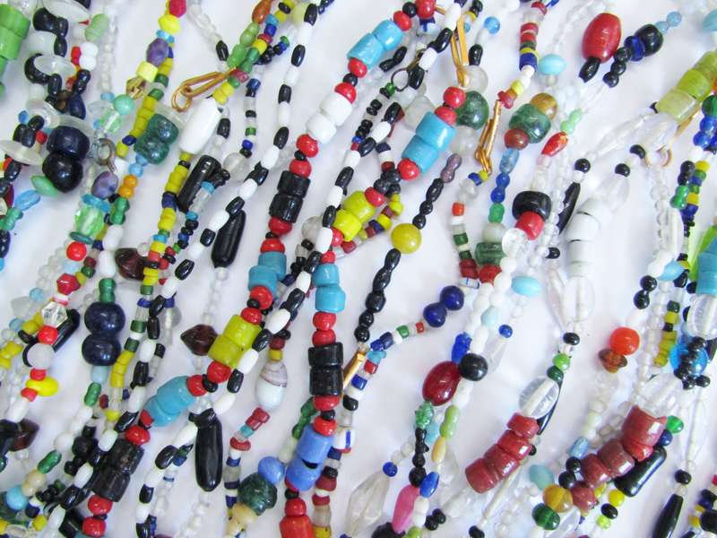 Assortment of Vintage Czech Bohemian Art Glass Beads