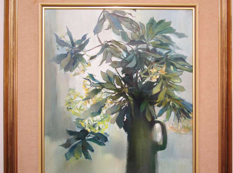 Beautiful! Huge Ruth Squibb (1928-2012) Original Oil Painting