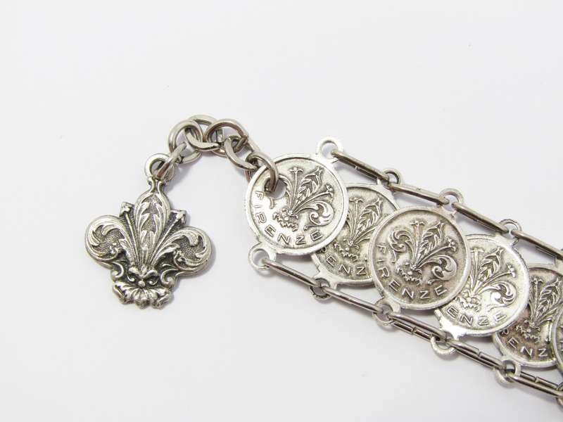 Beautiful Vintage Firenze (Florence) Italy Souvenir Bracelet