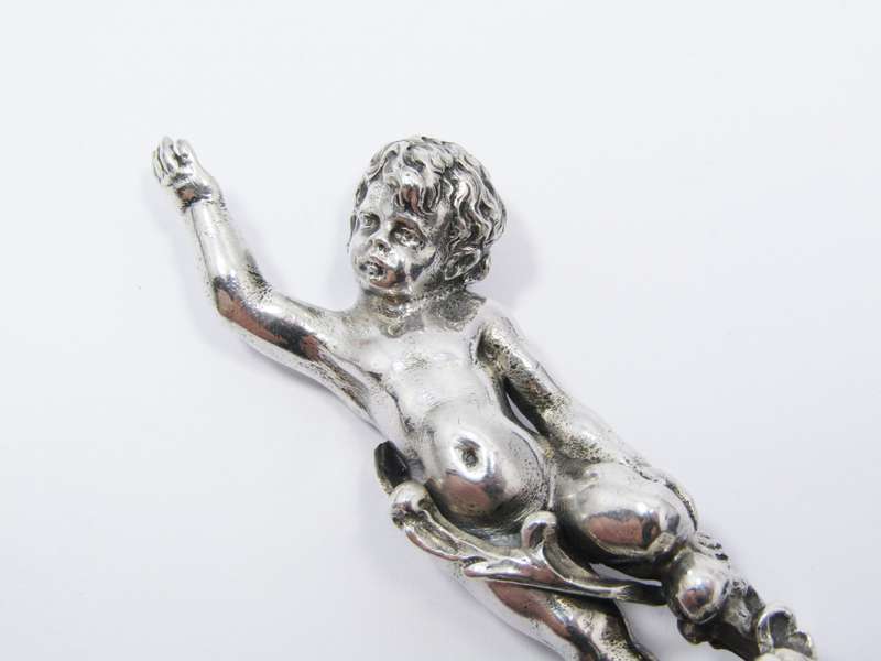 Rare Find! Antique (c1900) German 800 Solid Silver Wax Seal