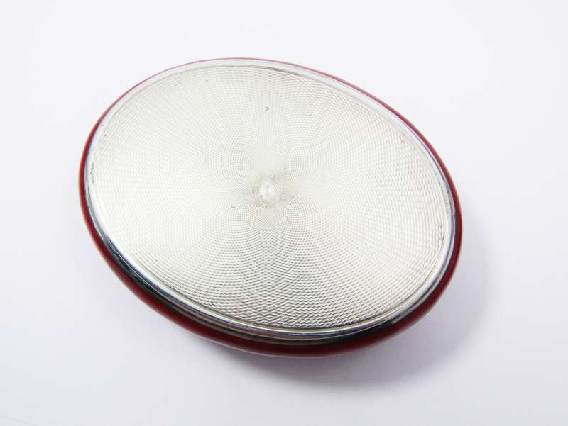 Exceptional! c1921 Cohen & Charles Sterling Silver Trinket Box