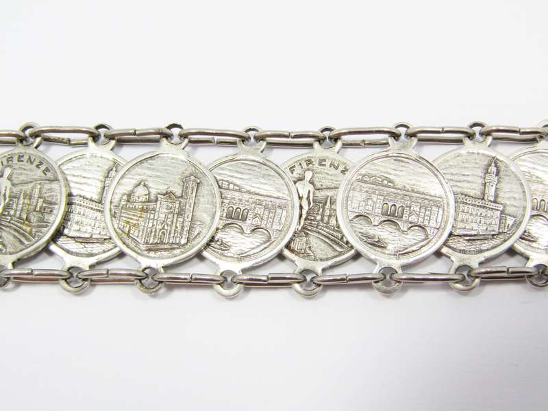 Beautiful Vintage Firenze (Florence) Italy Souvenir Bracelet