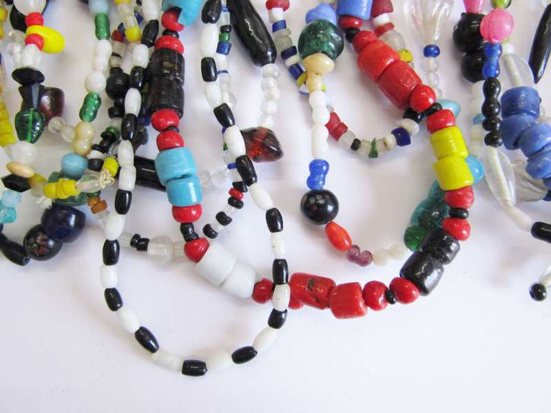 Assortment of Vintage Czech Bohemian Art Glass Beads