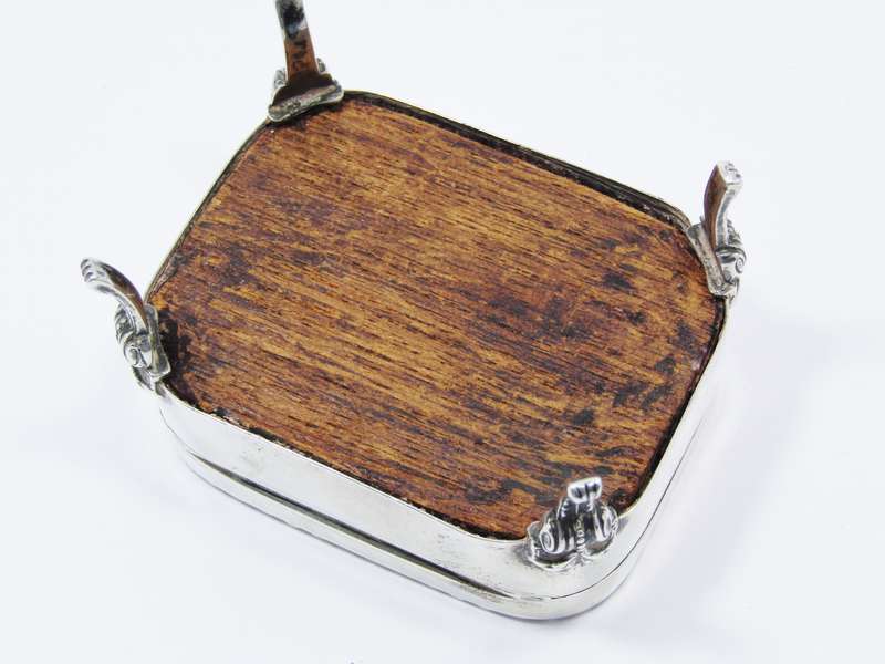 Stunning! Antique (c1907) Silver & Tortoise Shell Box
