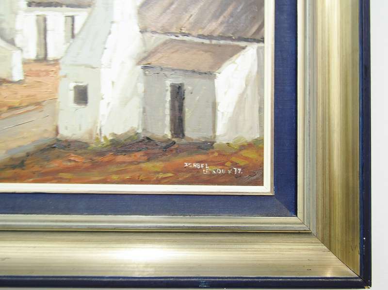 Stunning! Isabel le Roux (c1943 - ) Large Original Painting