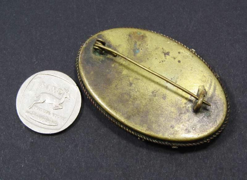 Antique/Vintage Detailed Italian Micro-Mosaic Brooch