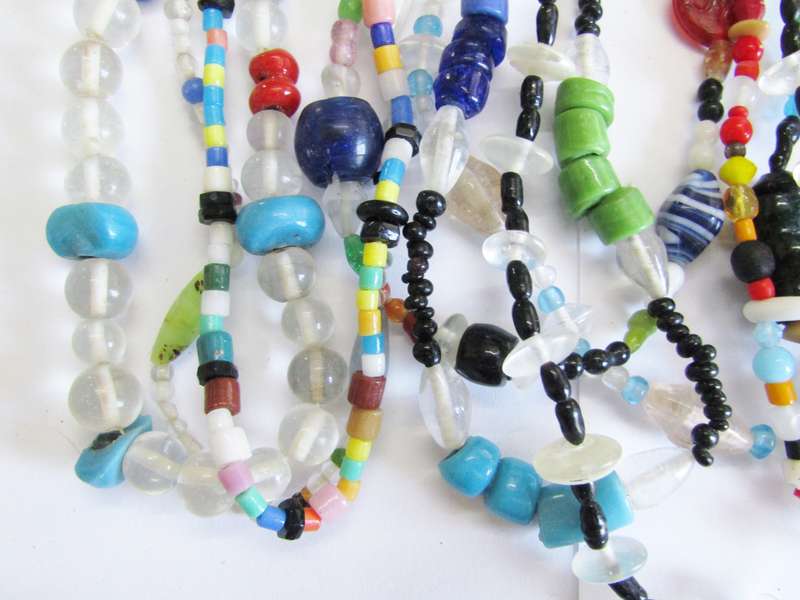 Assortment of Vintage Czech Bohemian Art Glass Beads