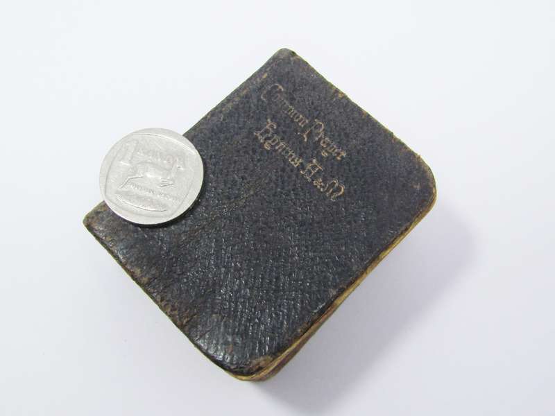 Antique Miniature Common Prayer & Hymns Book