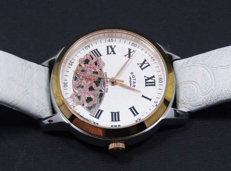 Stunning! Modern Rotary Automatic Large Ladies Watch