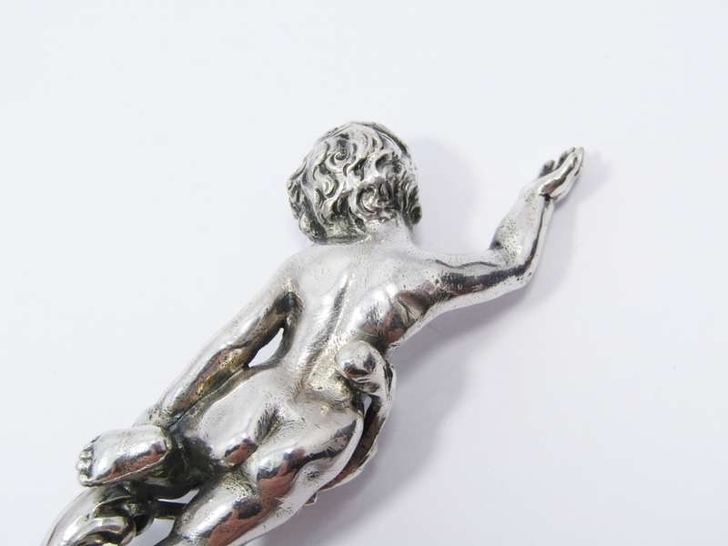 Rare Find! Antique (c1900) German 800 Solid Silver Wax Seal
