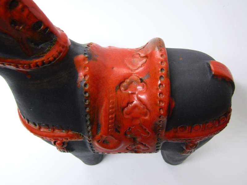 Stunning! Large Aldo Londi (for Bitossi, Italy) Horse