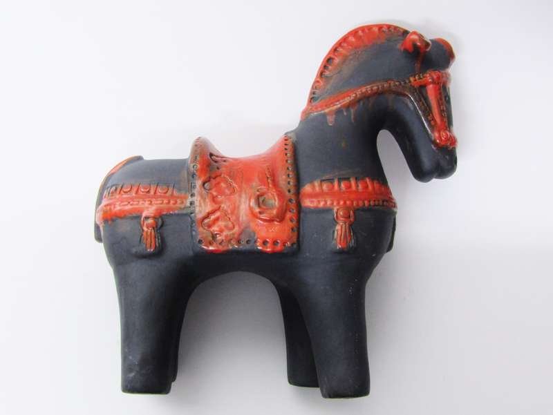 Stunning! Large Aldo Londi (for Bitossi, Italy) Horse
