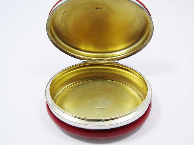 Exceptional! c1921 Cohen & Charles Sterling Silver Trinket Box