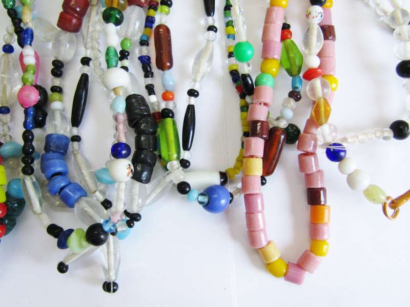 Assortment of Vintage Czech Bohemian Art Glass Beads