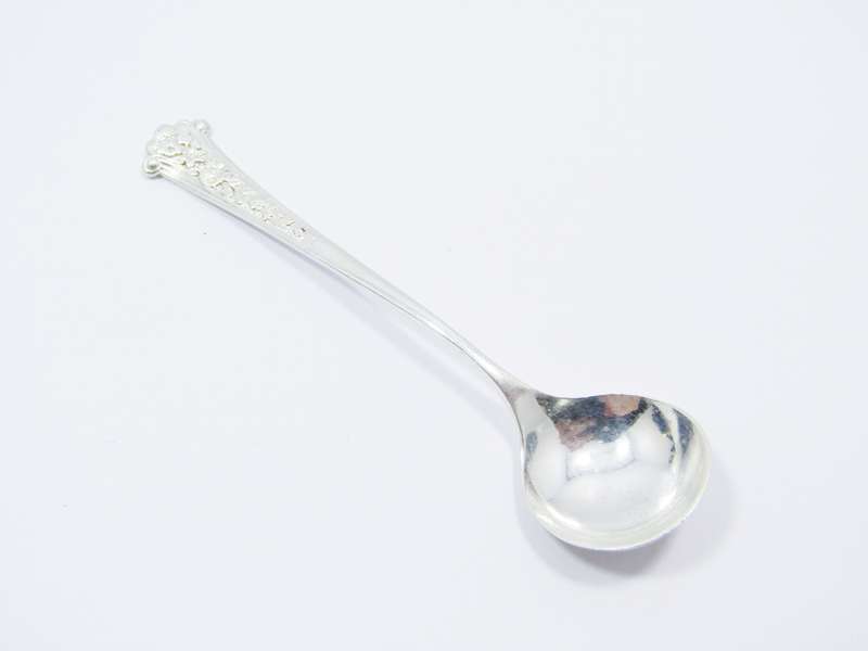 Vintage Sterling Silver Hallmarked Salt or Condiment Spoon