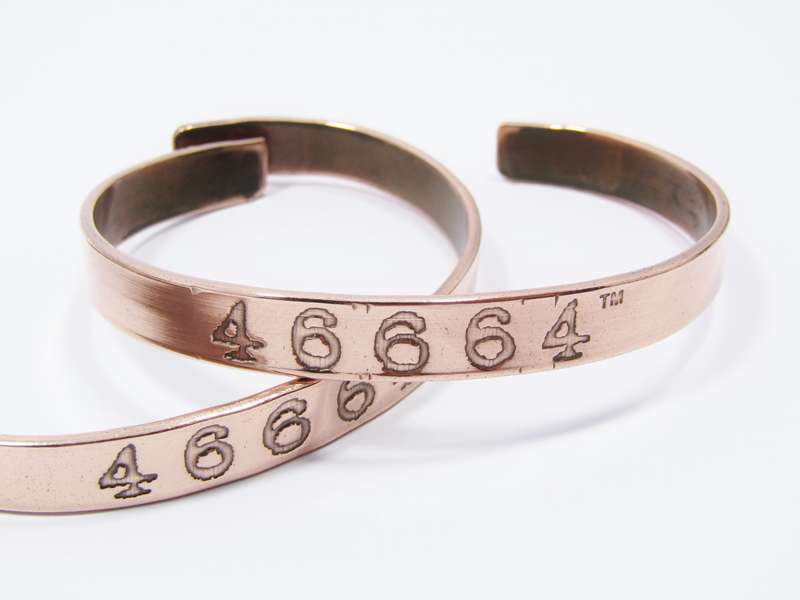 Limited Edition Nelson Mandela Copper Cuff Bangle