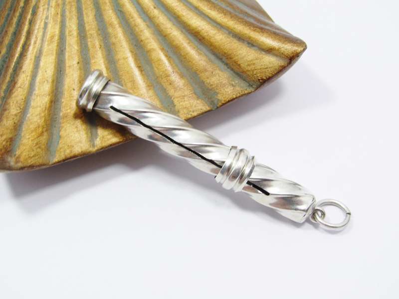 Victorian Sterling Silver Retractable Pencil Holder