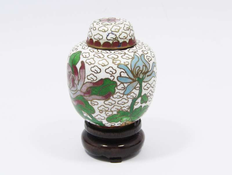 A Gorgeous Small Ginger Jar on Stand