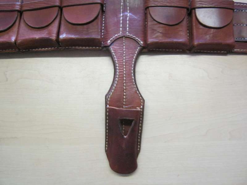 GSWA Shutztruppe enactment bandolier.