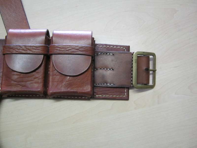 GSWA Shutztruppe enactment bandolier.