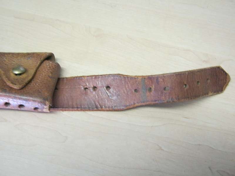 Boer War 12 pocket bandolier.