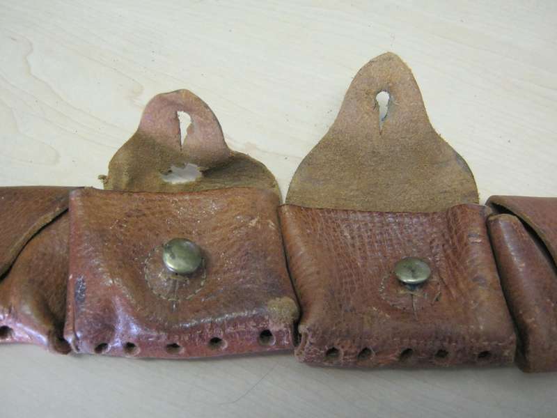 Boer War 12 pocket bandolier.