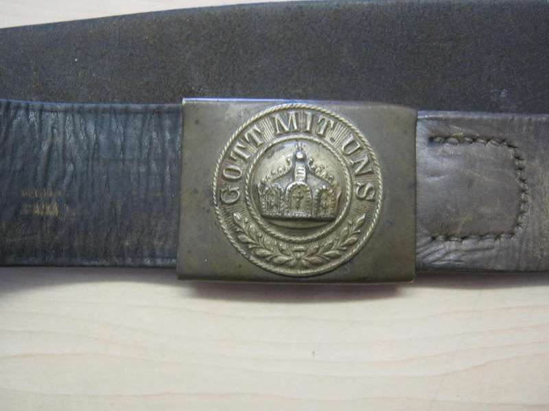 Schutztruppe belt buckle.