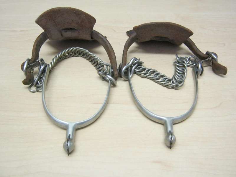 Vintage military spurs.