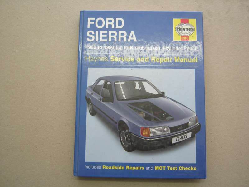 Haynes Ford Sierra manual.