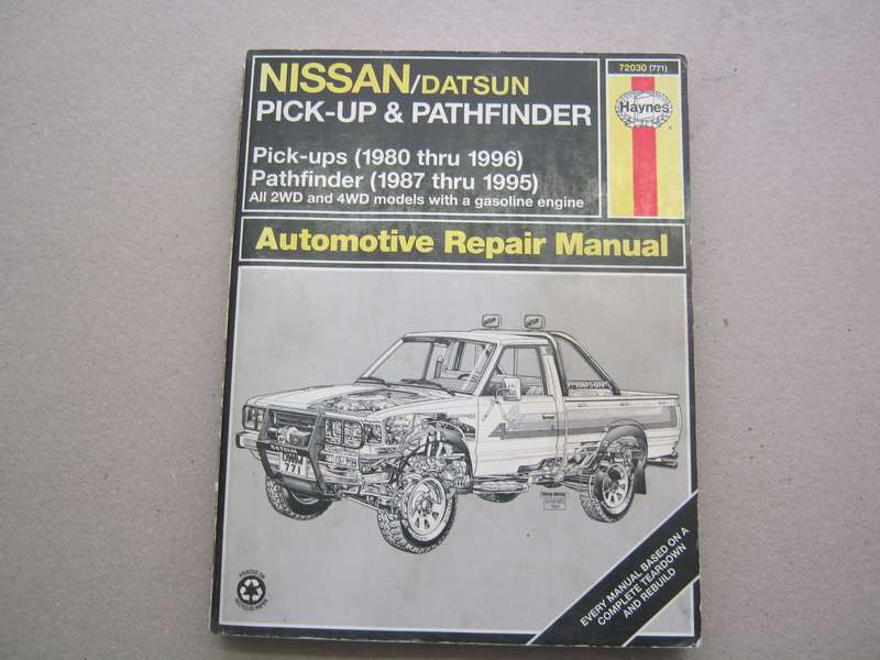 Haynes Nissan/Datsun manual.