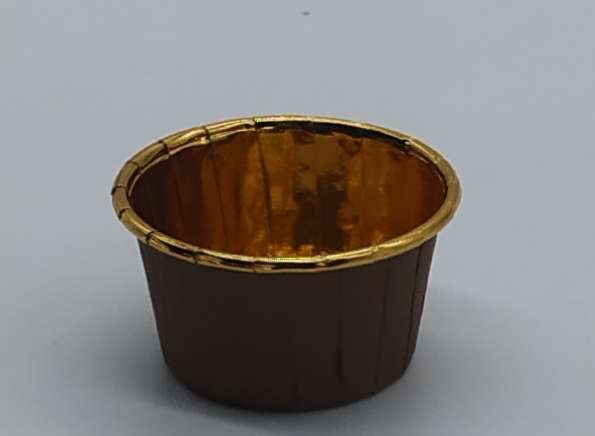 Medium OMC Gold/Brown Muffin Cups (20pc)