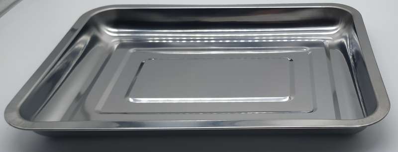 STAINLESS STEEL OVEN TRAY - 35 CM X 25CM