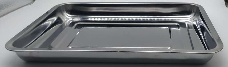 LARGE STAINLESS STEEL OVEN TRAY