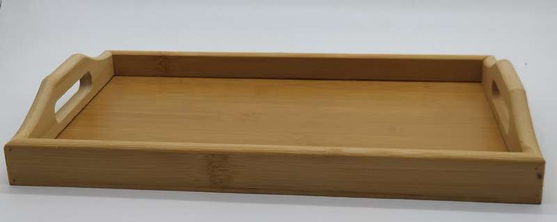 WOODEN TRAY SET (3PC)
