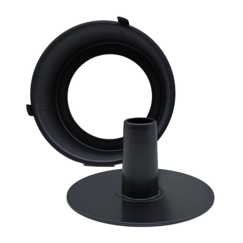 ANGEL FOOD PAN WITH RETRACTABLE BOTTOM PAN