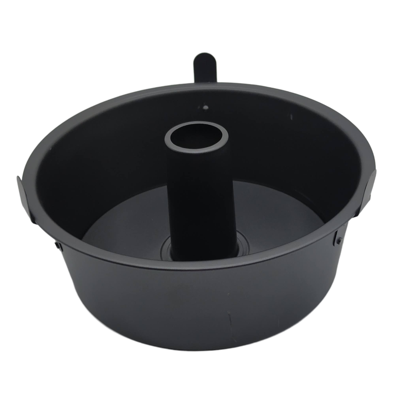 ANGEL FOOD PAN WITH RETRACTABLE BOTTOM PAN