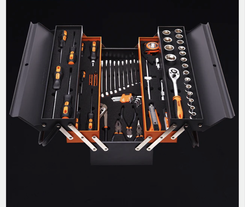 77 Piece Harden 5 Tier Toolbox