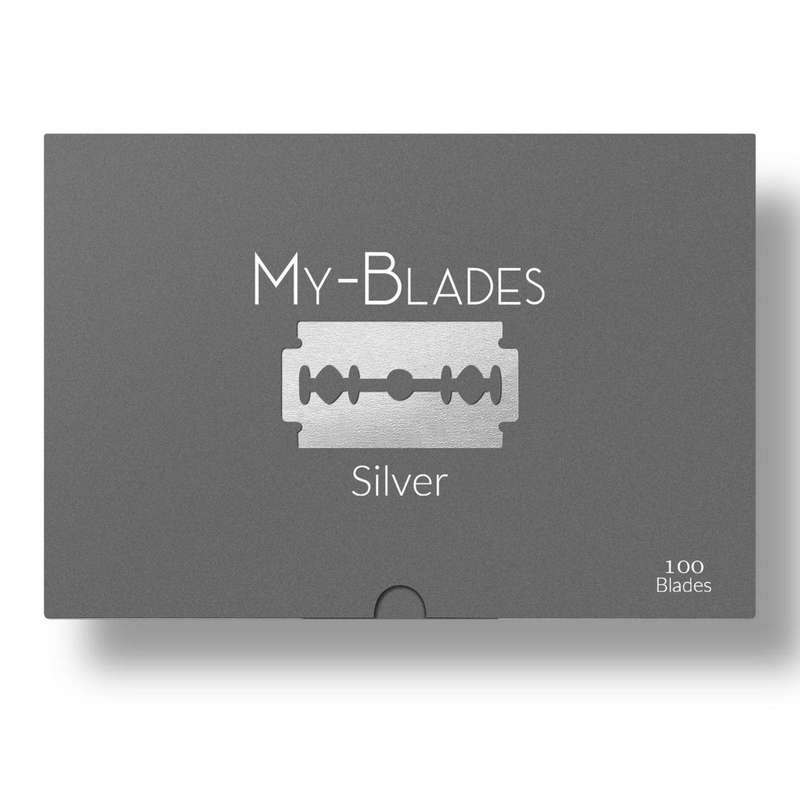 My-Blades Silver Safety Razor Blades (Bulk)