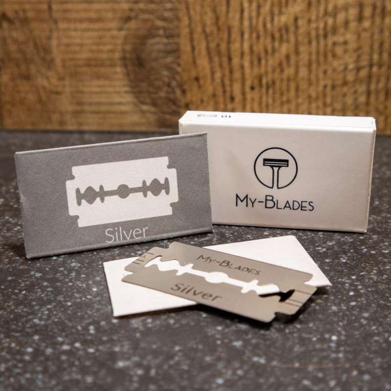 My-Blades Silver Safety Razor Blades (Bulk)