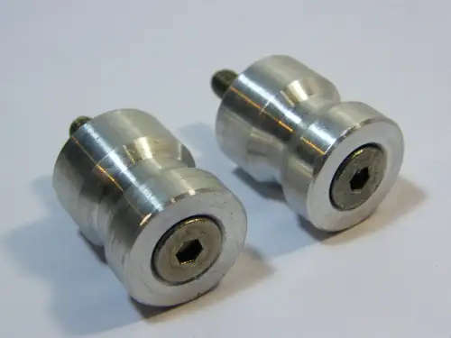 Motorcycle paddock stand bobbins - 6mm bolts