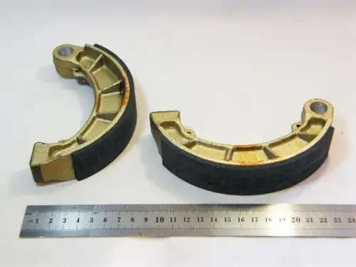 Set of EBC H351 brake shoes for TRX400FW four wheeler