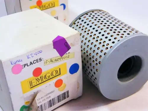 Lot of 4 Emgo oil filters for Kawasaki KZ1000