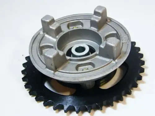 37T ( LD37 ) rear sprocket and hub - JJ120-7 for Gomoto 125 and various other 125 models