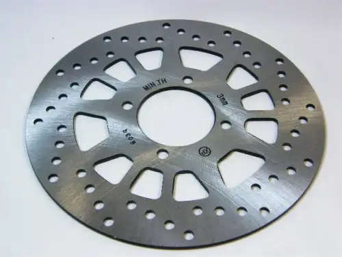 218mm Front disc brake for various 125cc road bikes - 58mm inner diameter - 4 stud holes JJ120-7
