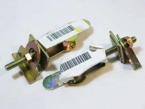 Pair of JJ120-7 Axle adjuster and nuts - rear - 61420-246-000