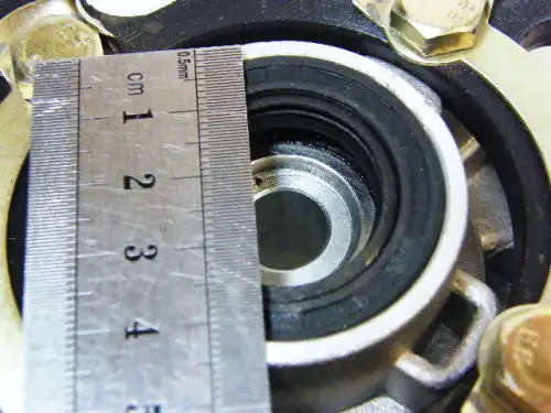 37T ( LD37 ) rear sprocket and hub - JJ120-7 for Gomoto 125 and various other 125 models