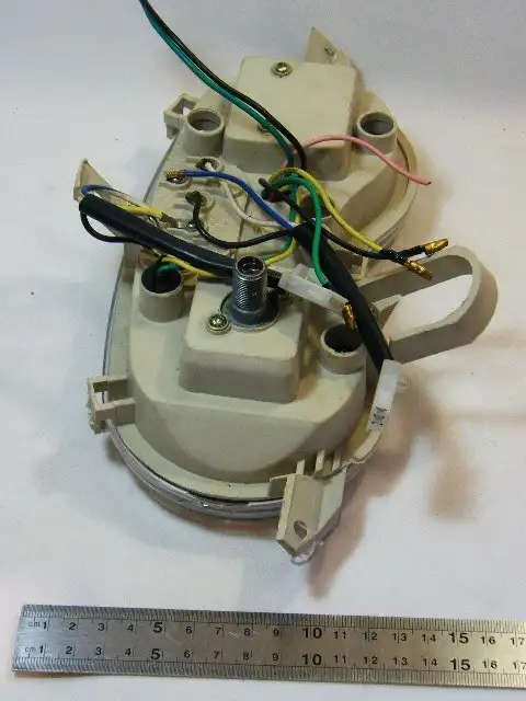 Instrument panel cluster for various 125cc/150cc scooters - front cover chipped on side
