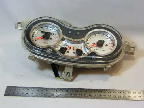 Instrument panel cluster for various 125cc/150cc scooters - front cover chipped on side
