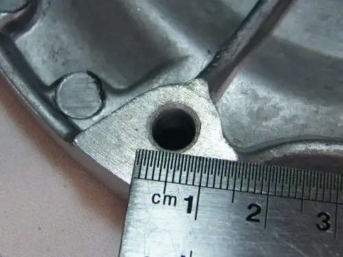 CVT drive pulley aluminium cover for ATV500 - part # P800-1502240